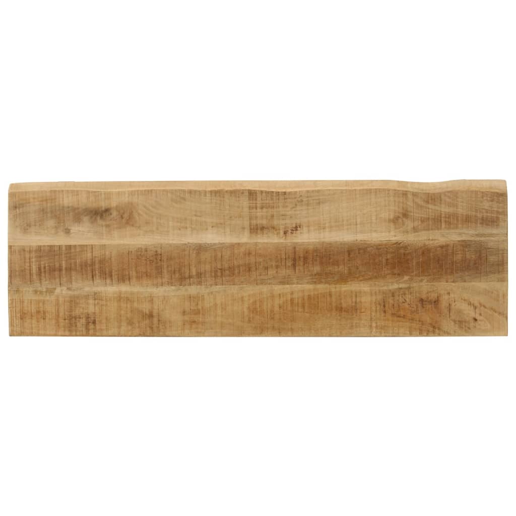 Bench With Live Edge 105 Cm Solid Wood Mango