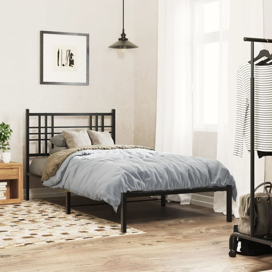 Metal Bed Frame Without Mattress 90X200Cm