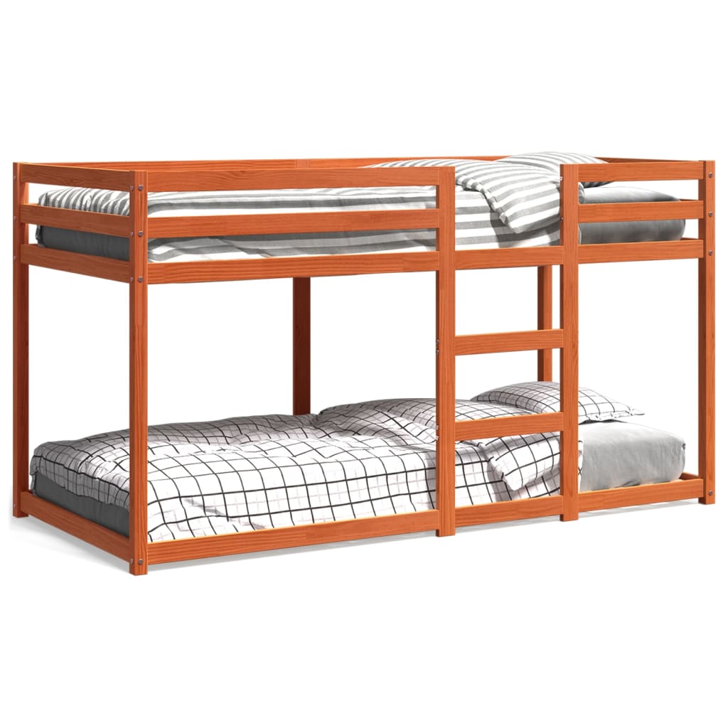 Bunk Bed Without Mattress Solid Wood Pine