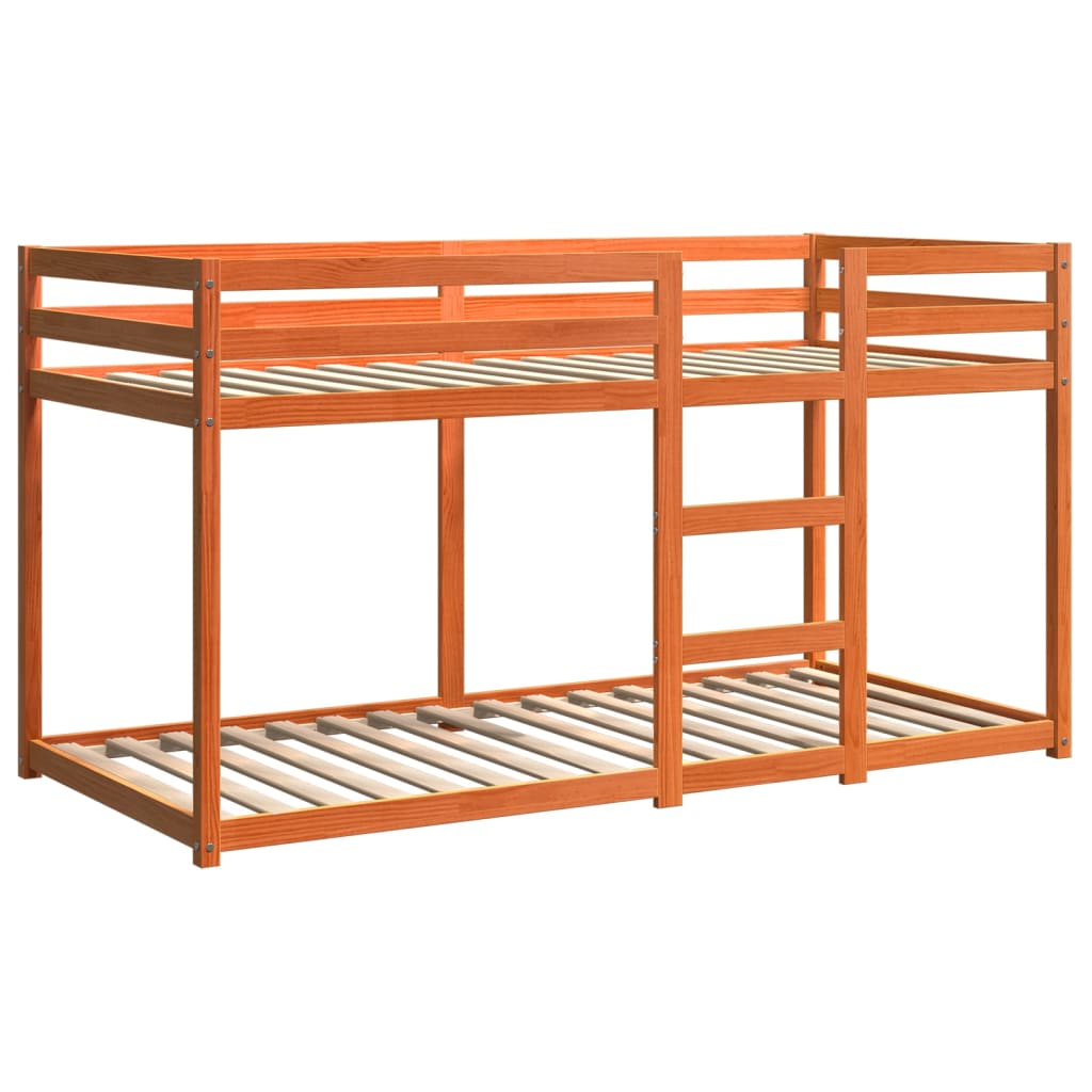 Bunk Bed Without Mattress Solid Wood Pine