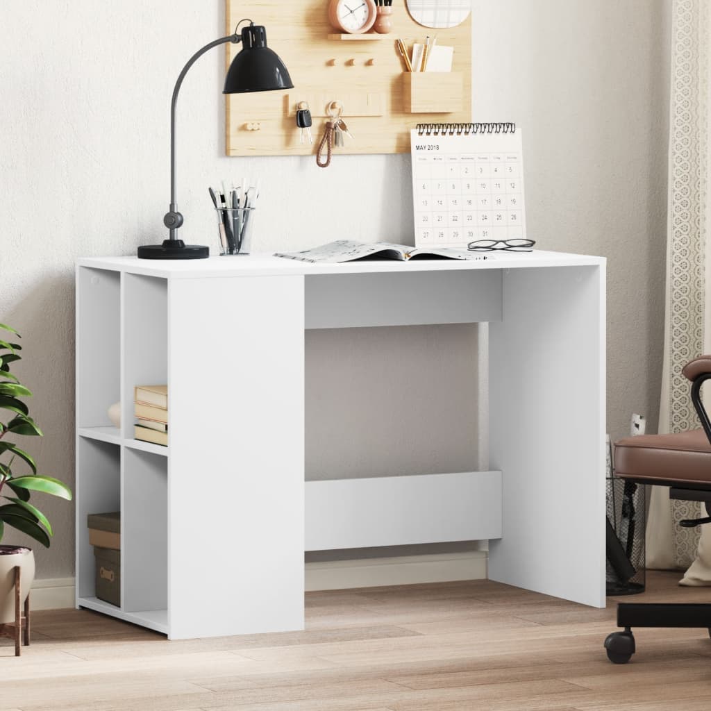 Desk 102X50X75 Cm Engineered Wood