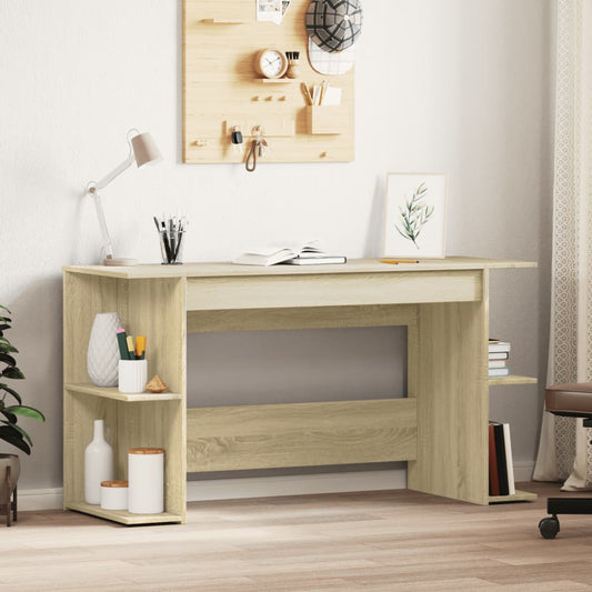 Desk 140X50X75 Cm Engineered Wood