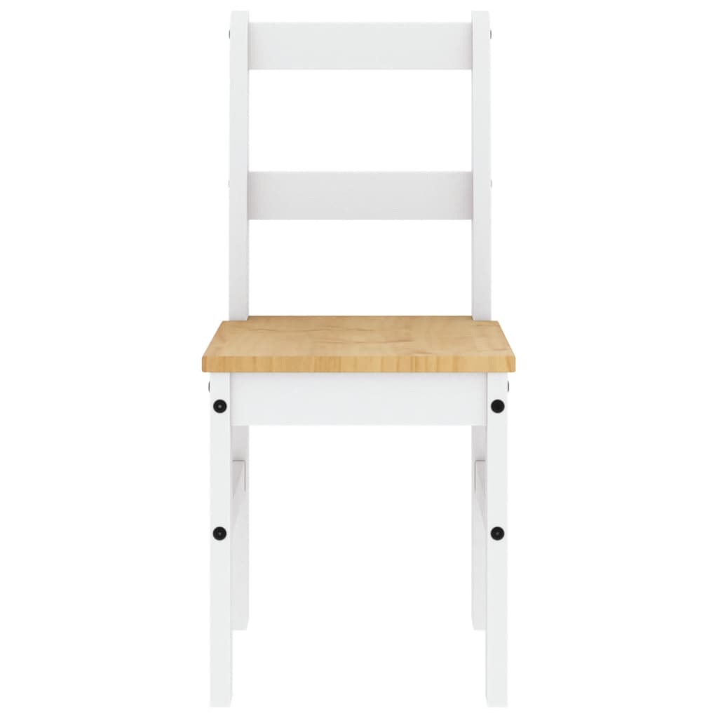 Dining Chairs 2 Pcs Panama 40X46X90 Cm Solid Wood Pine