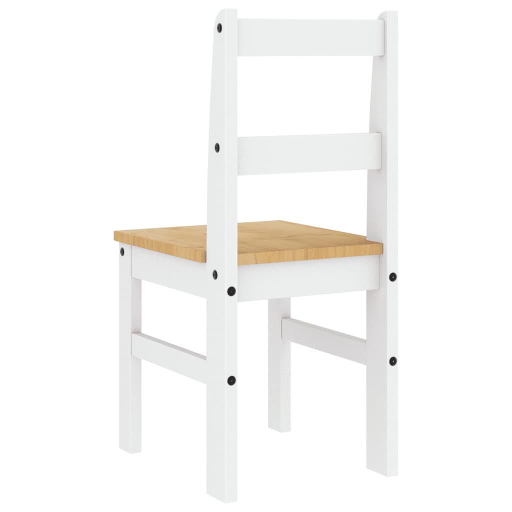 Dining Chairs 2 Pcs Panama 40X46X90 Cm Solid Wood Pine