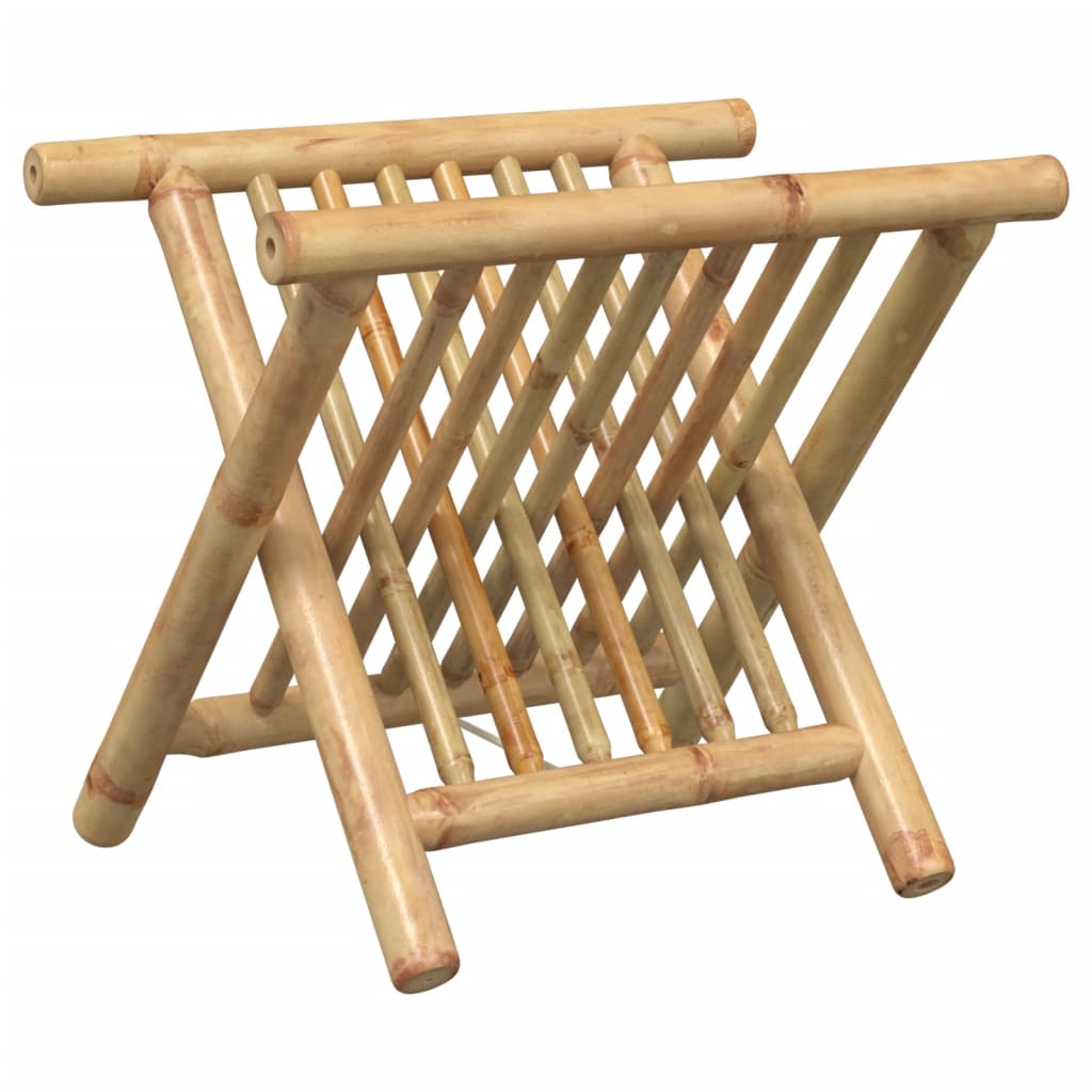 Magazine Rack 42X30.5X34.5 Cm Bamboo