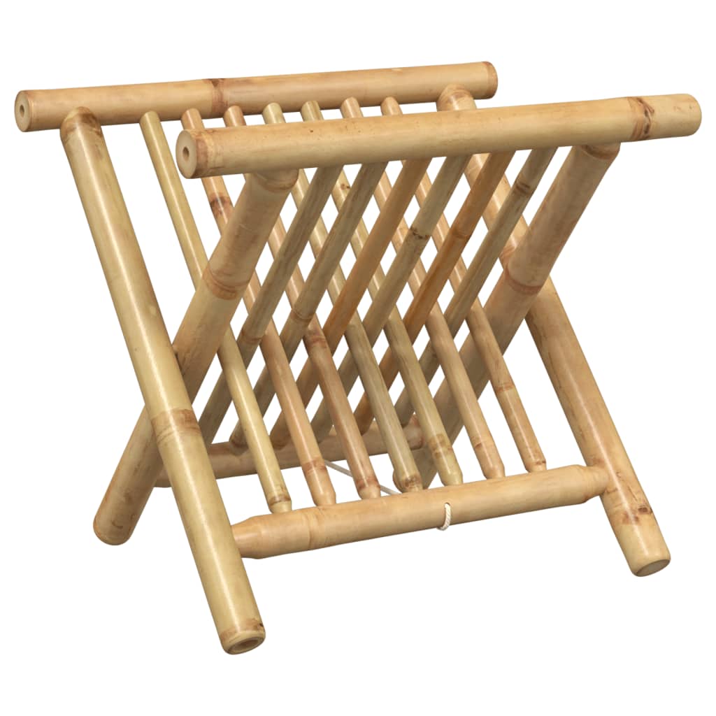 Magazine Rack 42X30.5X34.5 Cm Bamboo