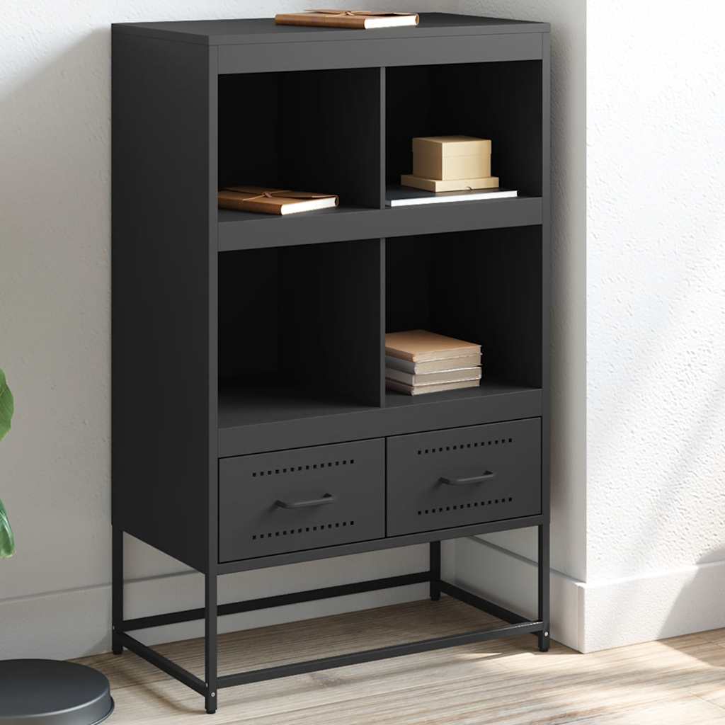 Highboard Mustard 68.5X39X111.5 Cm Steel