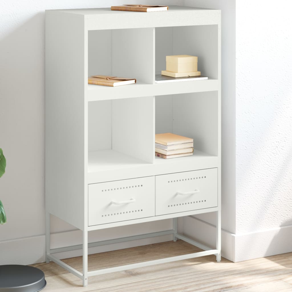 Highboard Mustard 68.5X39X111.5 Cm Steel