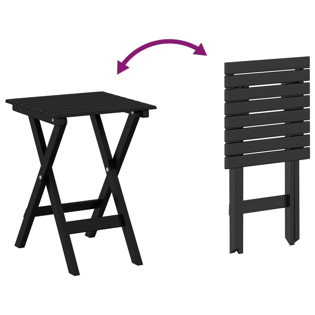 Rocking Chair With Foldable Table Solid Wood Poplar