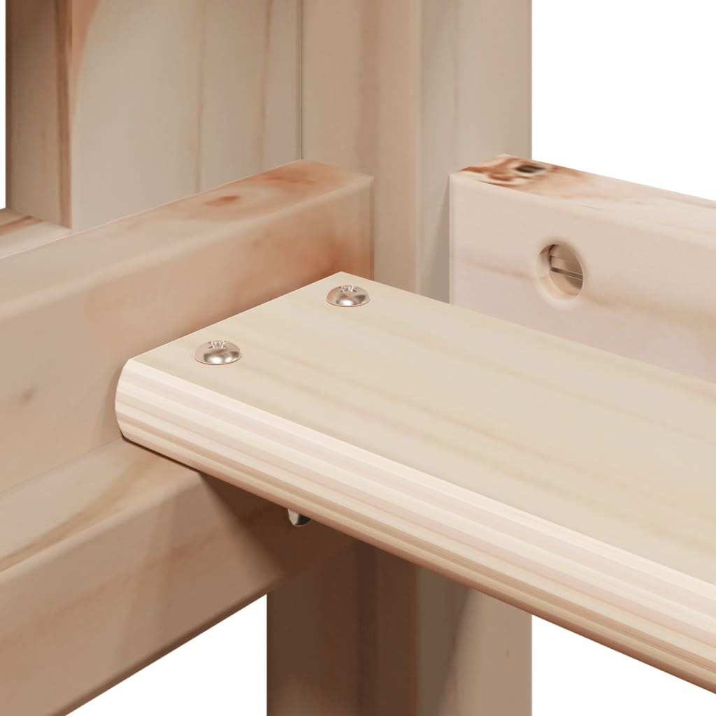 Bunk Bed Without Mattress Small Single Solid Wood Pine