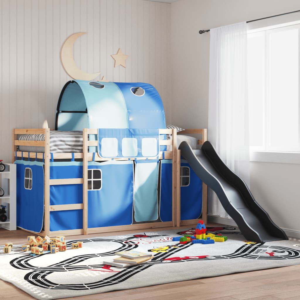 Bunk Bed Without Mattress With Slide White And