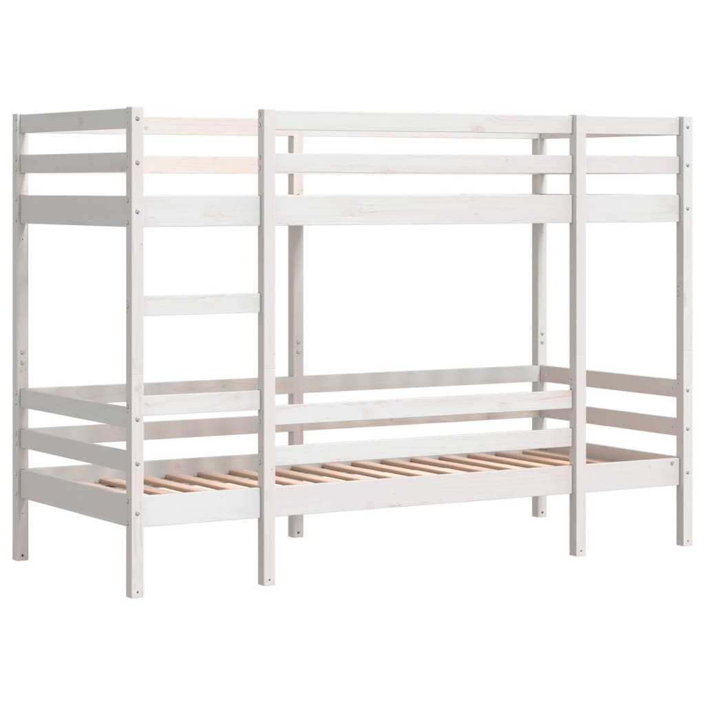 Bunk Bed Without Mattress Single Solid Wood Pine