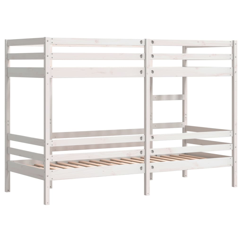 Bunk Bed Without Mattress Single Solid Wood Pine