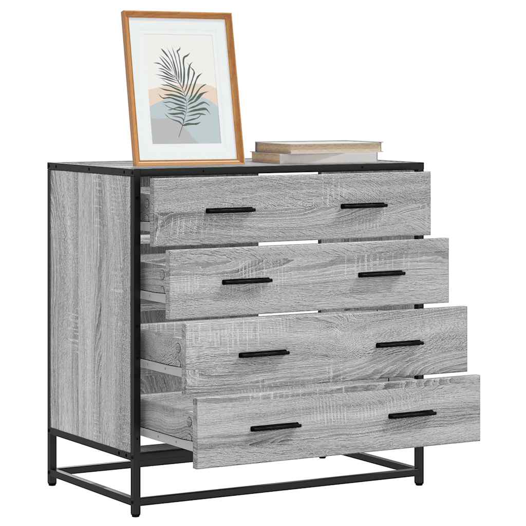 Drawer Cabinet 70X41X70 Cm Engineered Wood