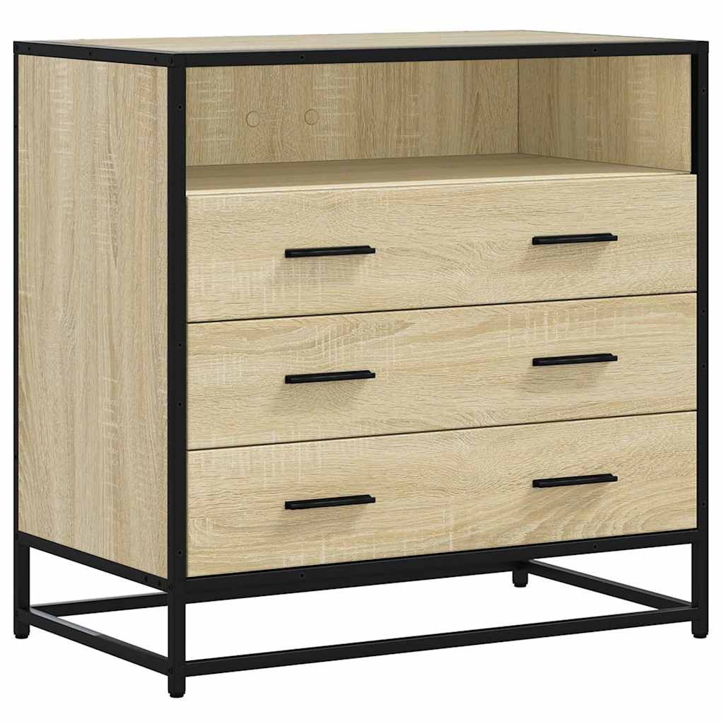 Drawer Cabinet 70X41X70 Cm Engineered Wood