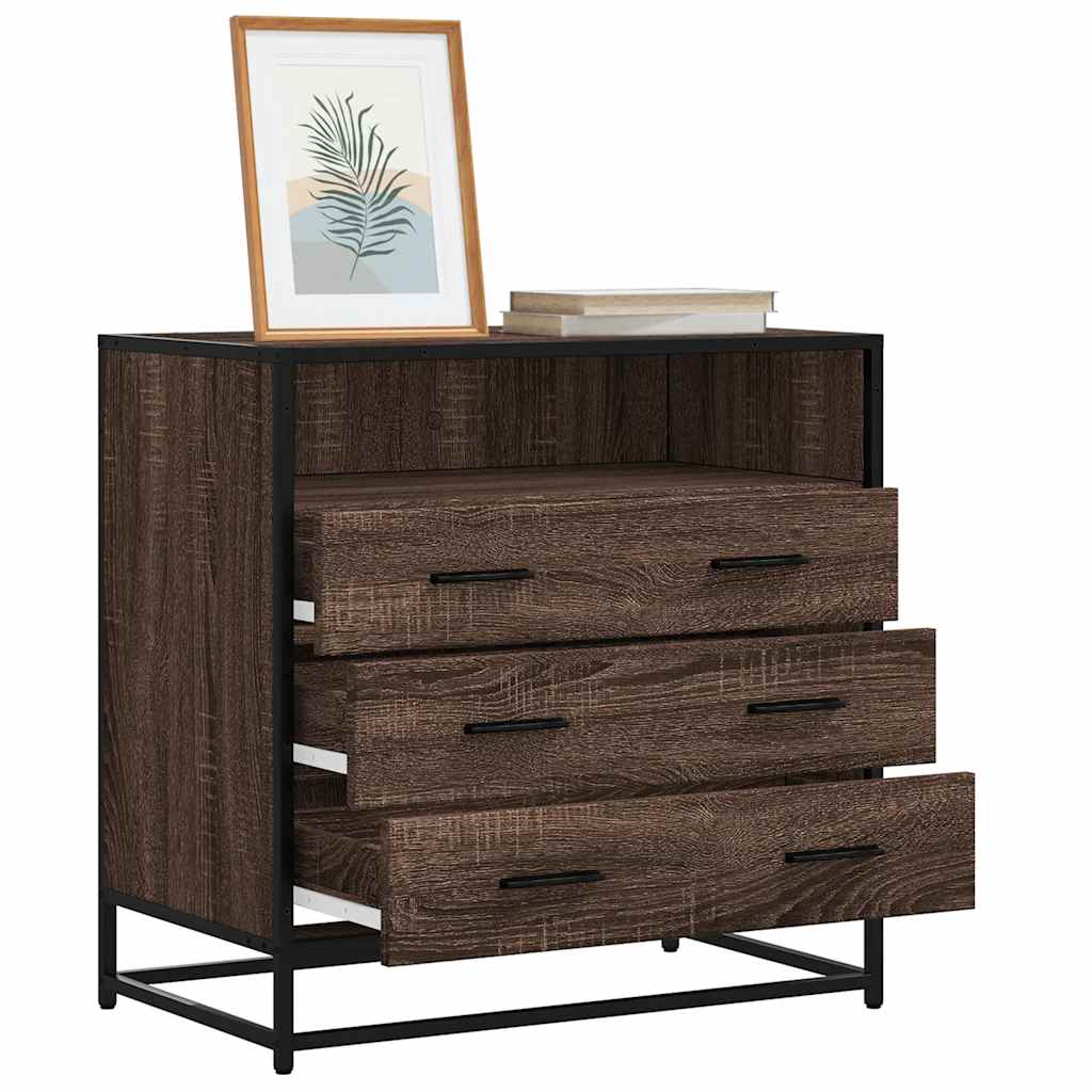 Drawer Cabinet 70X41X70 Cm Engineered Wood
