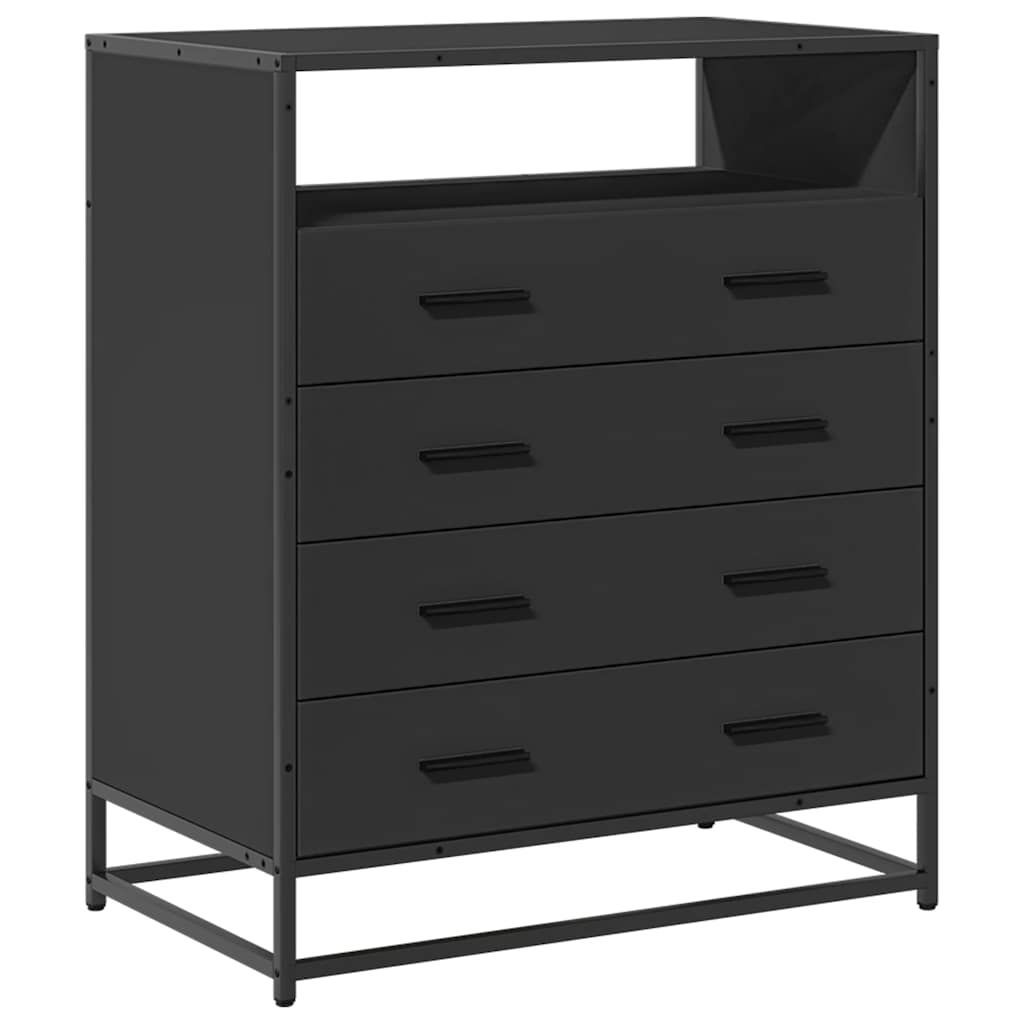 Drawer Cabinet 70X41X83.5 Cm Engineered Wood