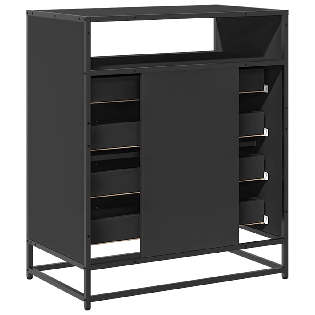 Drawer Cabinet 70X41X83.5 Cm Engineered Wood