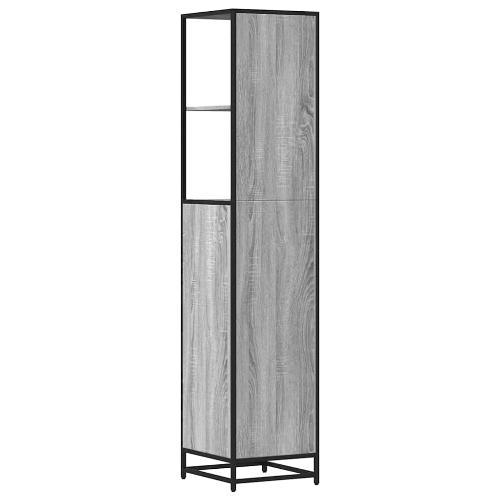 Bathroom Cabinet 35X37.5X166 Cm Engineered Wood