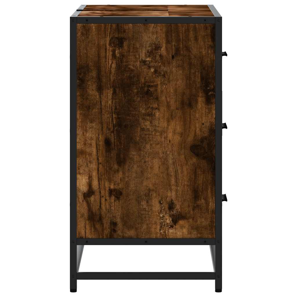 Bathroom Sink Cabinet 80X33X60 Cm Engineered Wood