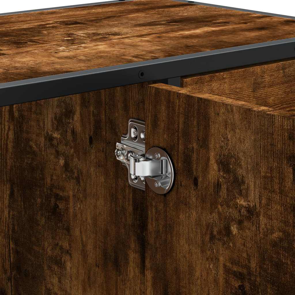 Bathroom Sink Cabinet 80X33X60 Cm Engineered Wood