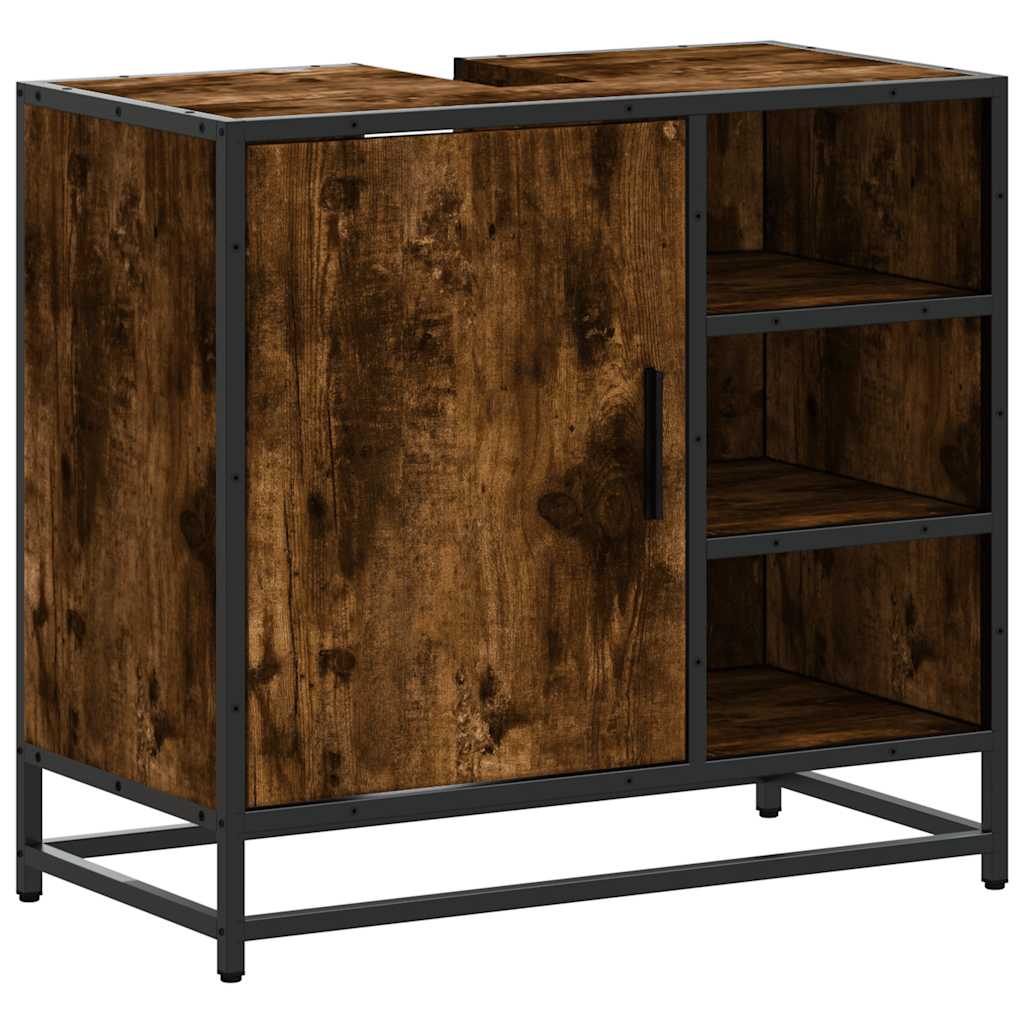 Bathroom Sink Cabinet 65X33X60 Cm Engineered Wood
