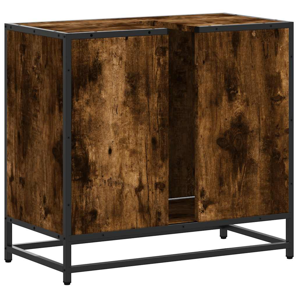 Bathroom Sink Cabinet 65X33X60 Cm Engineered Wood