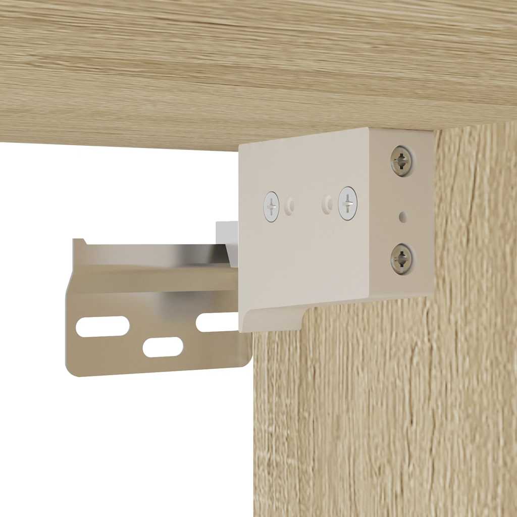 2 Piece Bathroom Furniture Set Engineered Wood