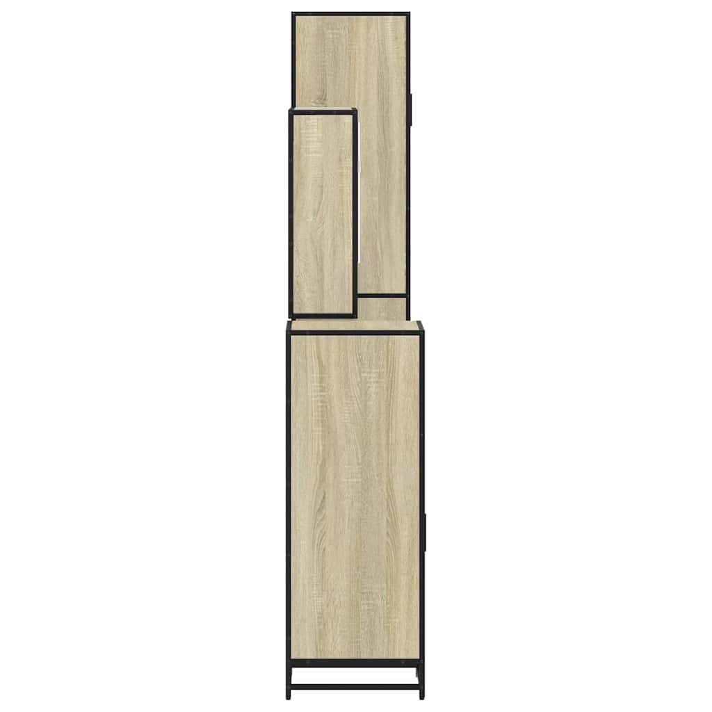 4 Piece Bathroom Furniture Set  Engineered Wood