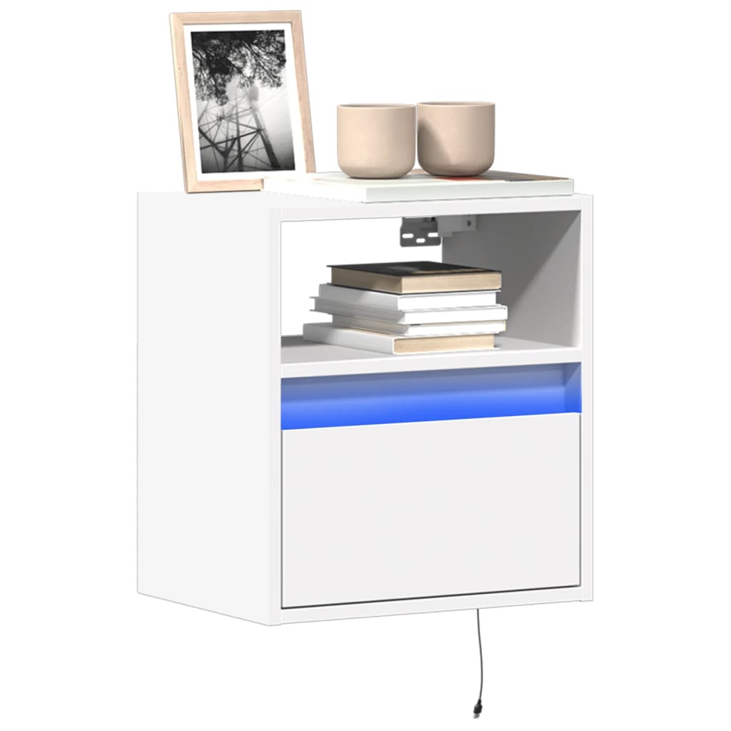 Tv Wall Cabinet With Led 180X31X45 Cm