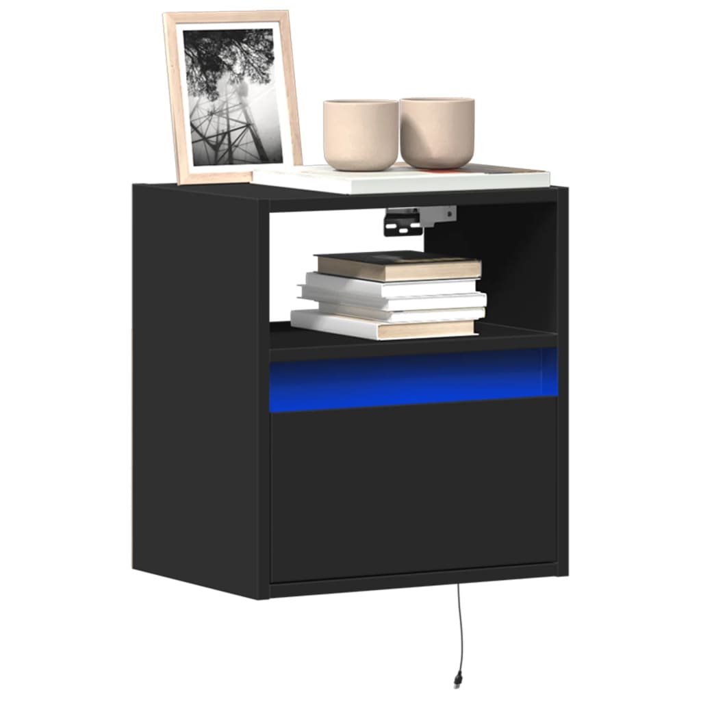 Tv Wall Cabinet With Led 180X31X45 Cm