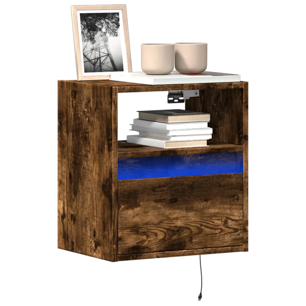Tv Wall Cabinet With Led 180X31X45 Cm
