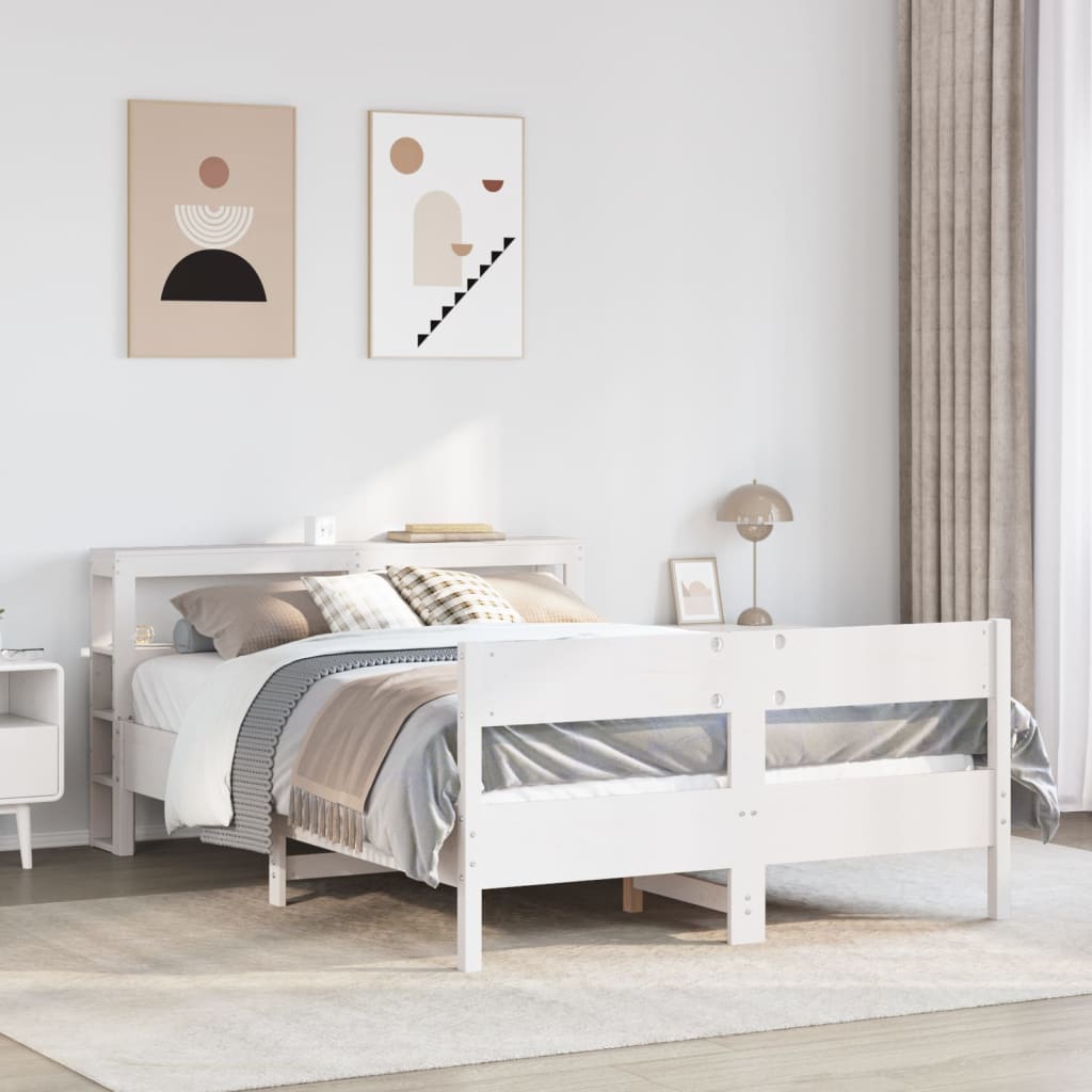 Bed Frame Without Mattress Small Single Solid Wood Pine