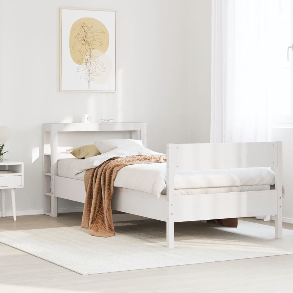 Bed Frame Without Mattress Small Single Solid Wood Pine