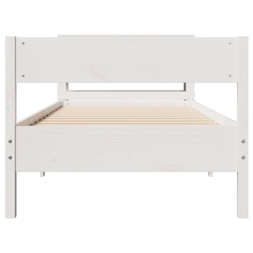Bed Frame Without Mattress Small Single Solid Wood Pine