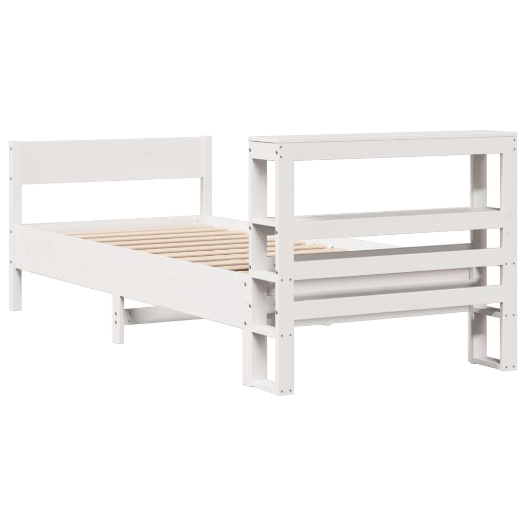 Bed Frame Without Mattress Small Single Solid Wood Pine