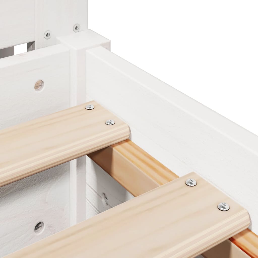 Bed Frame Without Mattress Small Single Solid Wood Pine