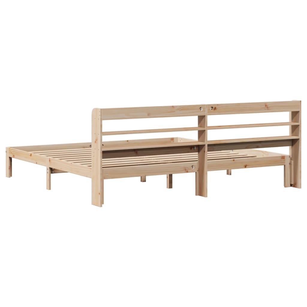 Bed Frame With Headboard Without Mattress Super King