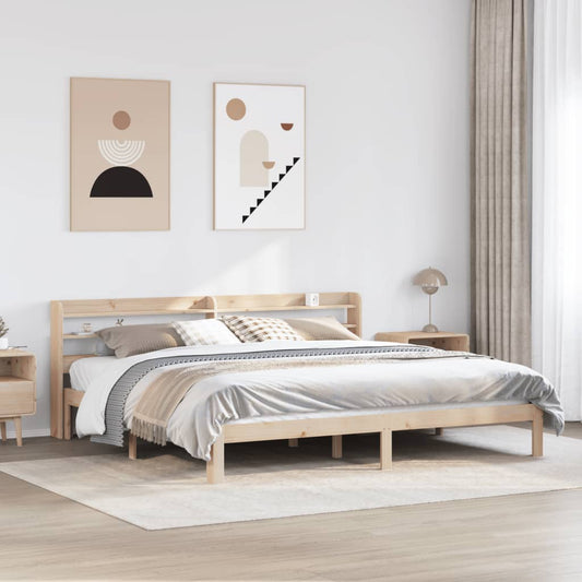 Bed Frame With Headboard Without Mattress Super King