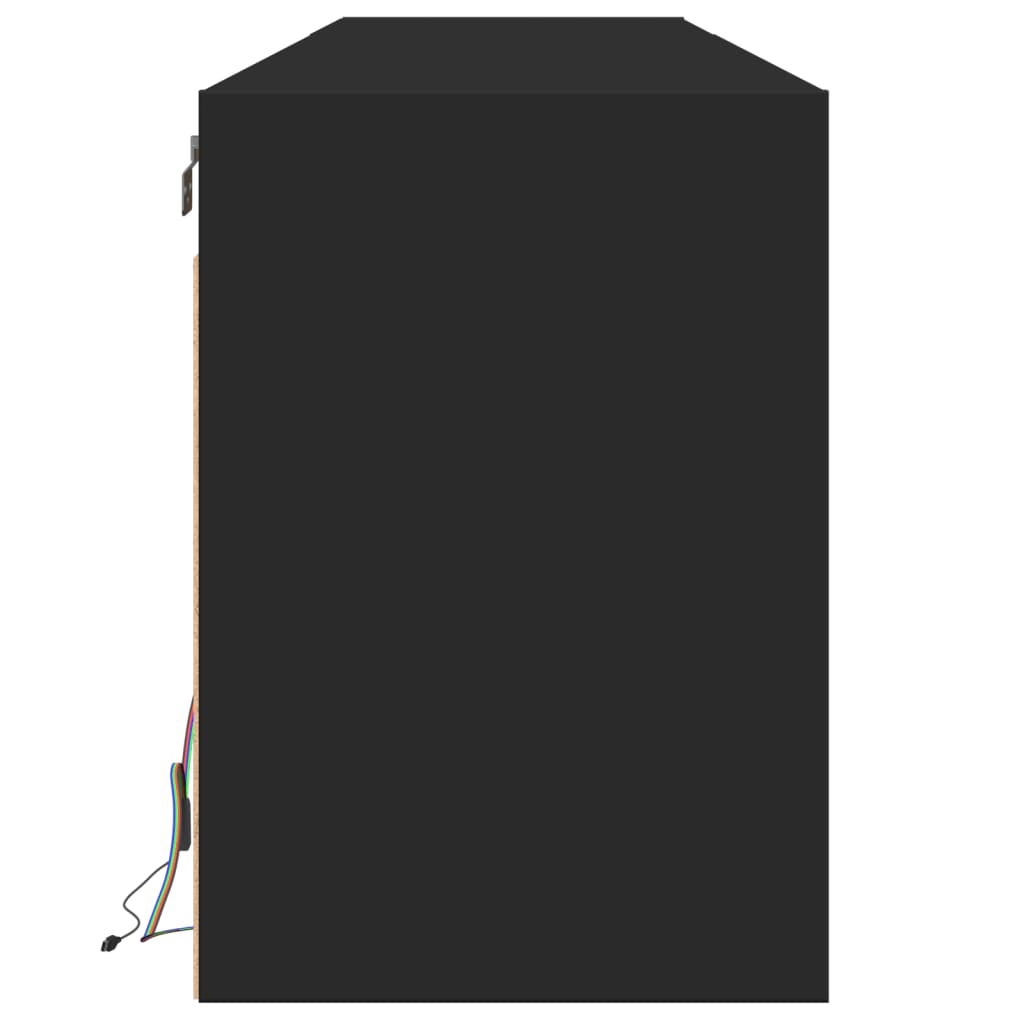 Tv Wall Cabinet With Led 180X31X45 Cm