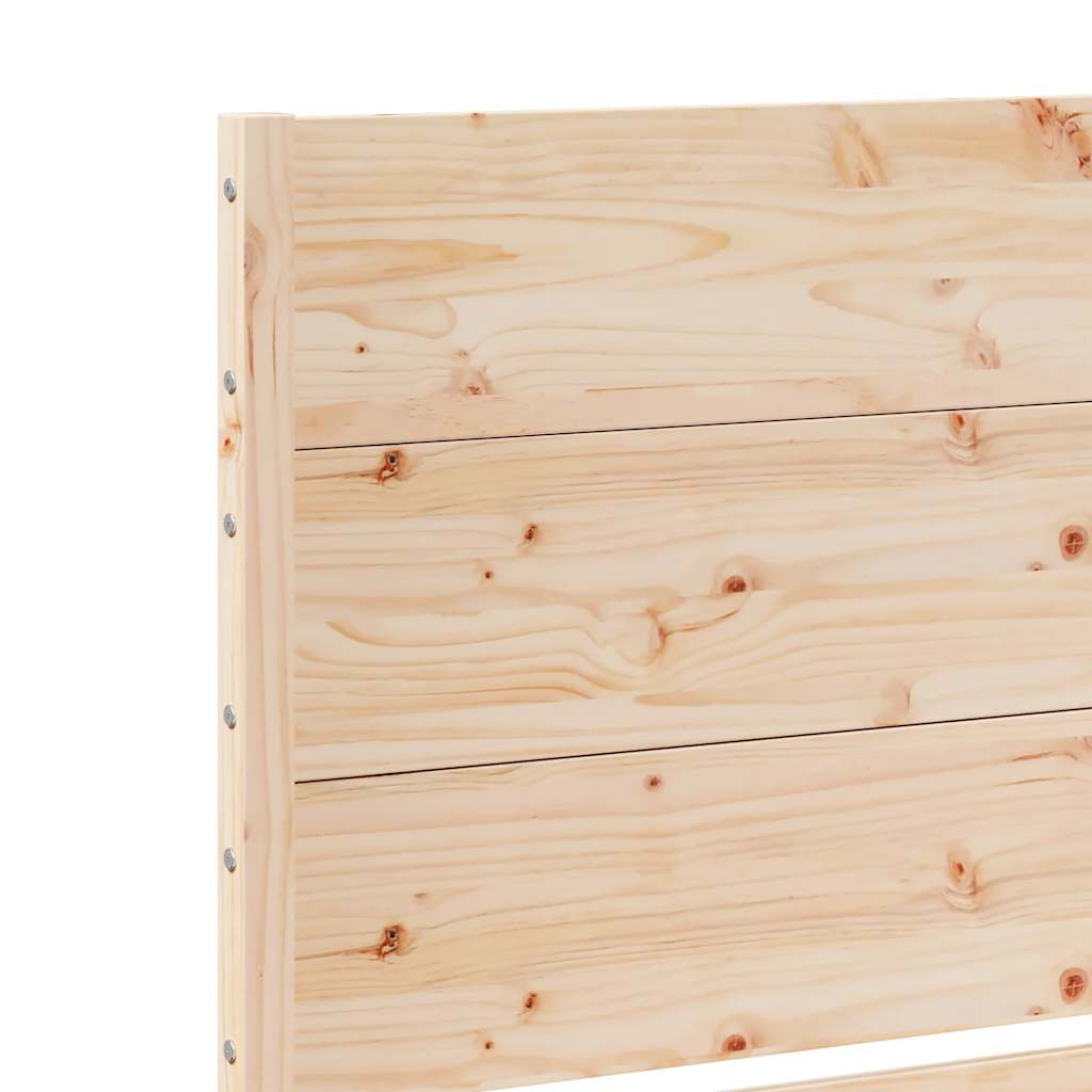 Extra Long Bed Frame Without Mattress Solid Wood