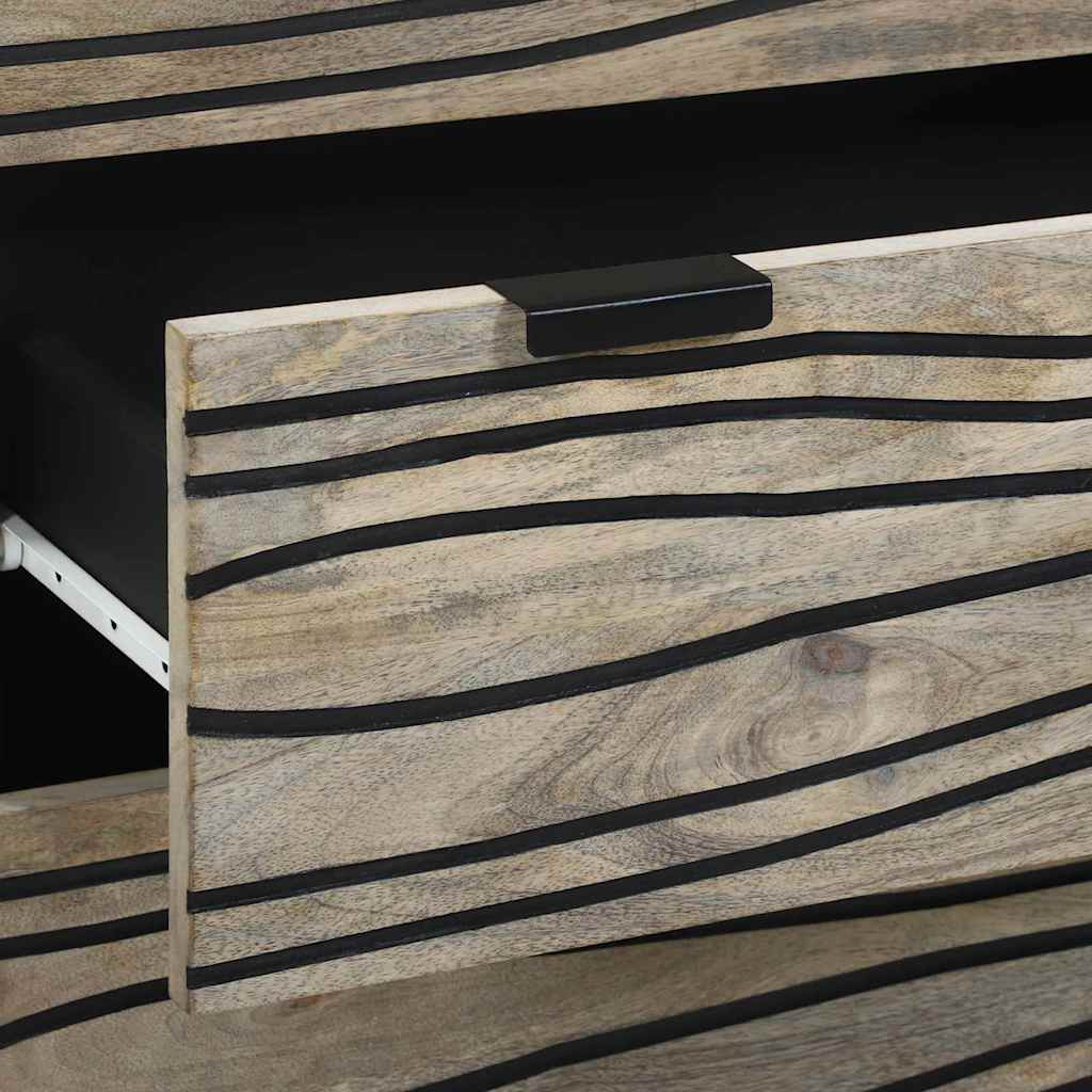 Bathroom Furniture Set With Drawer 3 Pcs 180 X 33 X 75 Cm