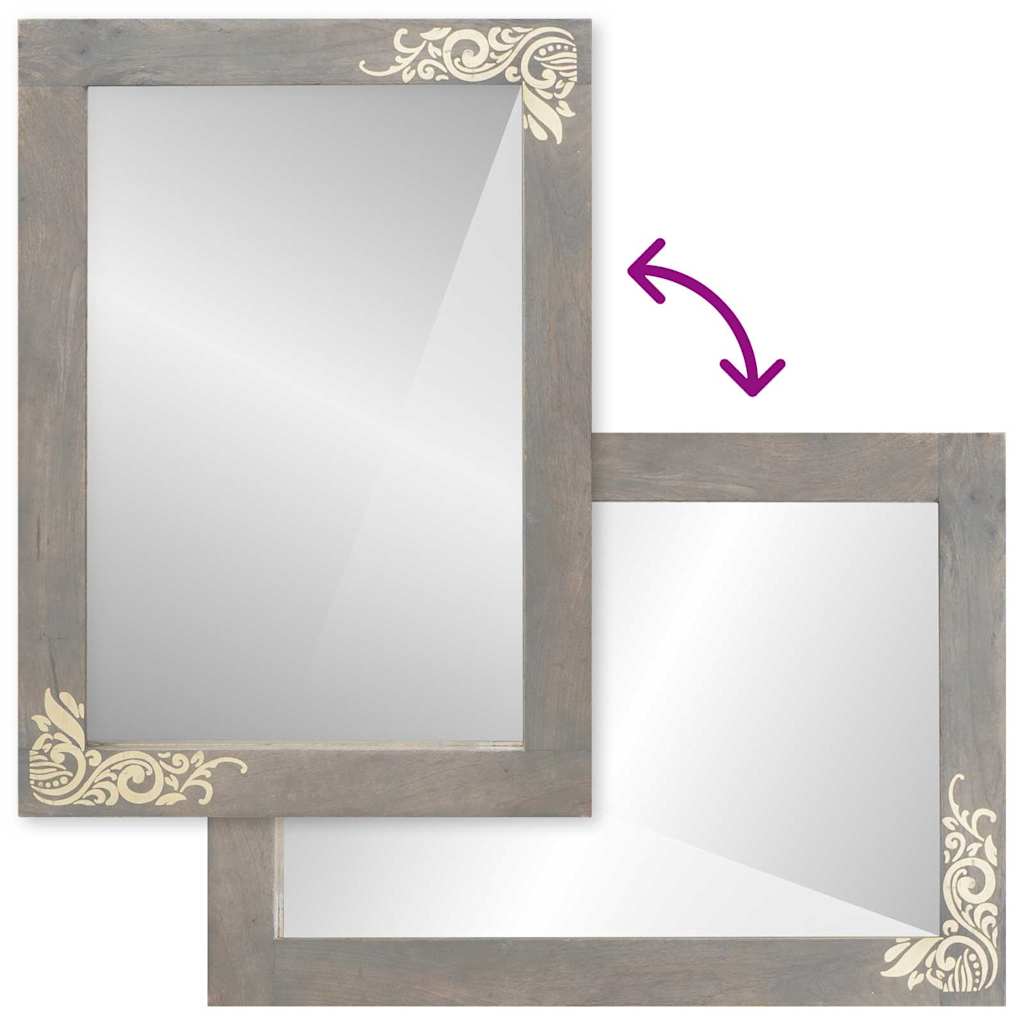 Bathroom Furniture Set Wall-Mounted 2 Pcs 62 X 33 X 58 Cm