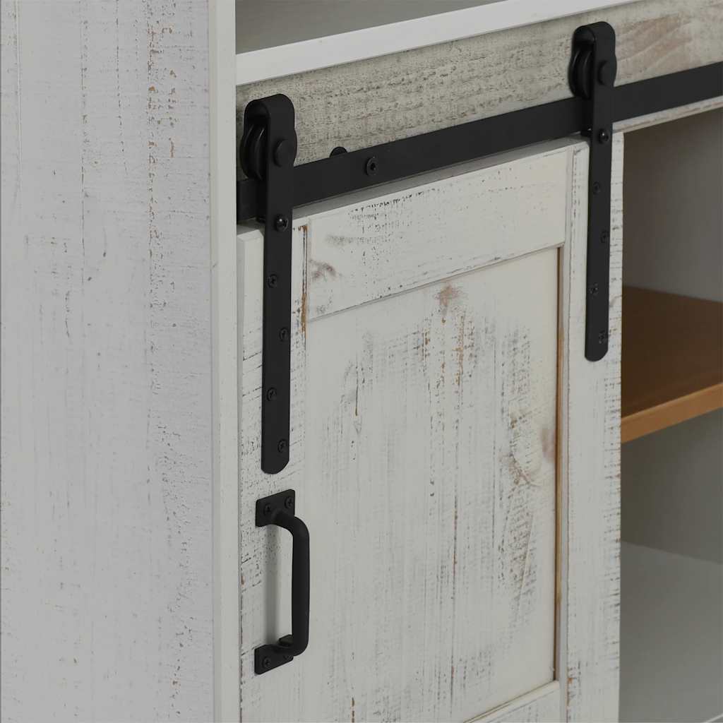 Wine Cabinet Halden With Wine Racks And Sliding Door Pine