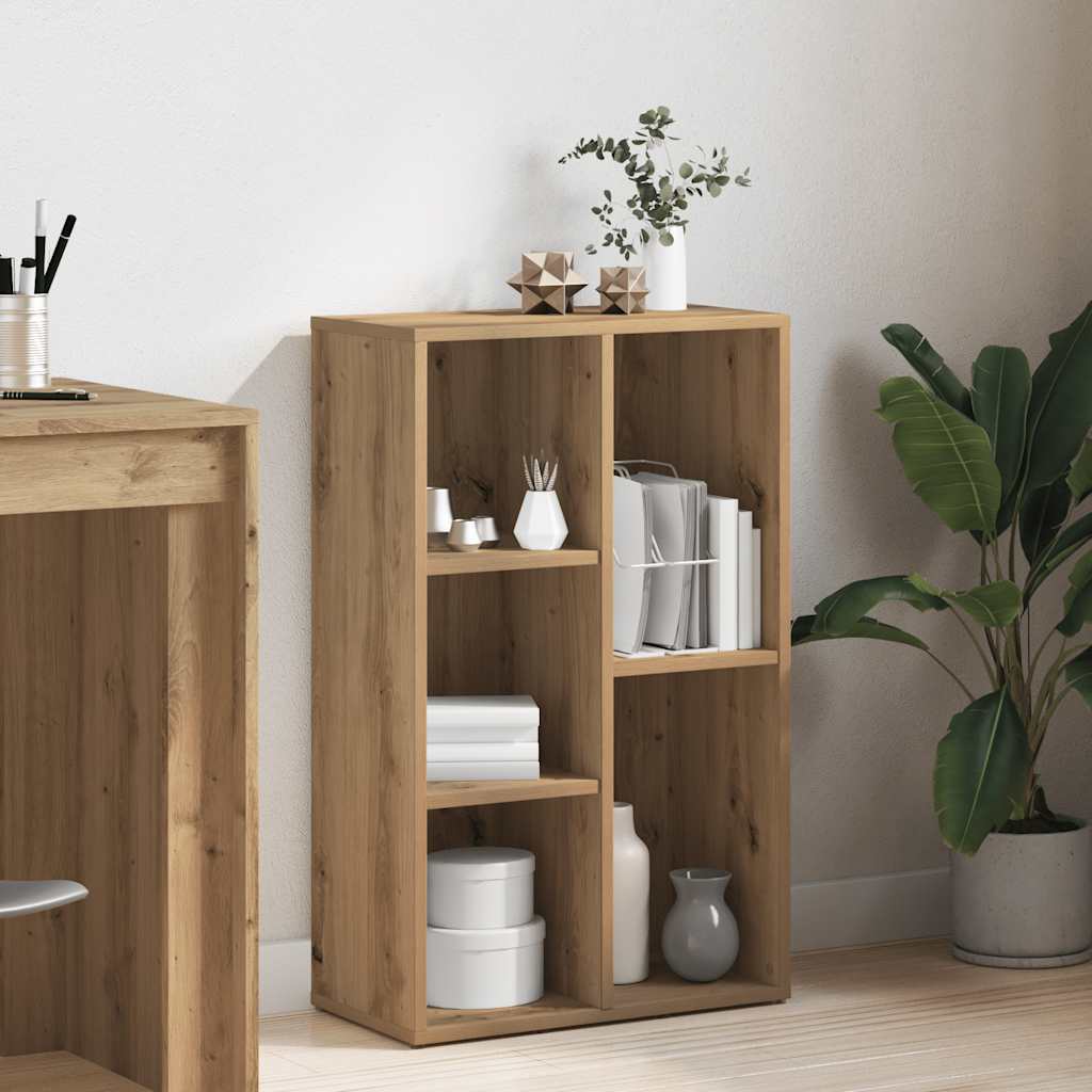 Bookcase 50X25X80 Cm Engineered Wood