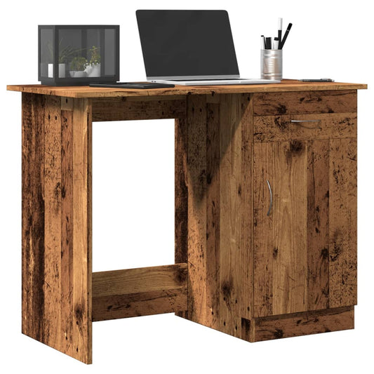 Desk 100X50X76 Cm Engineered Wood