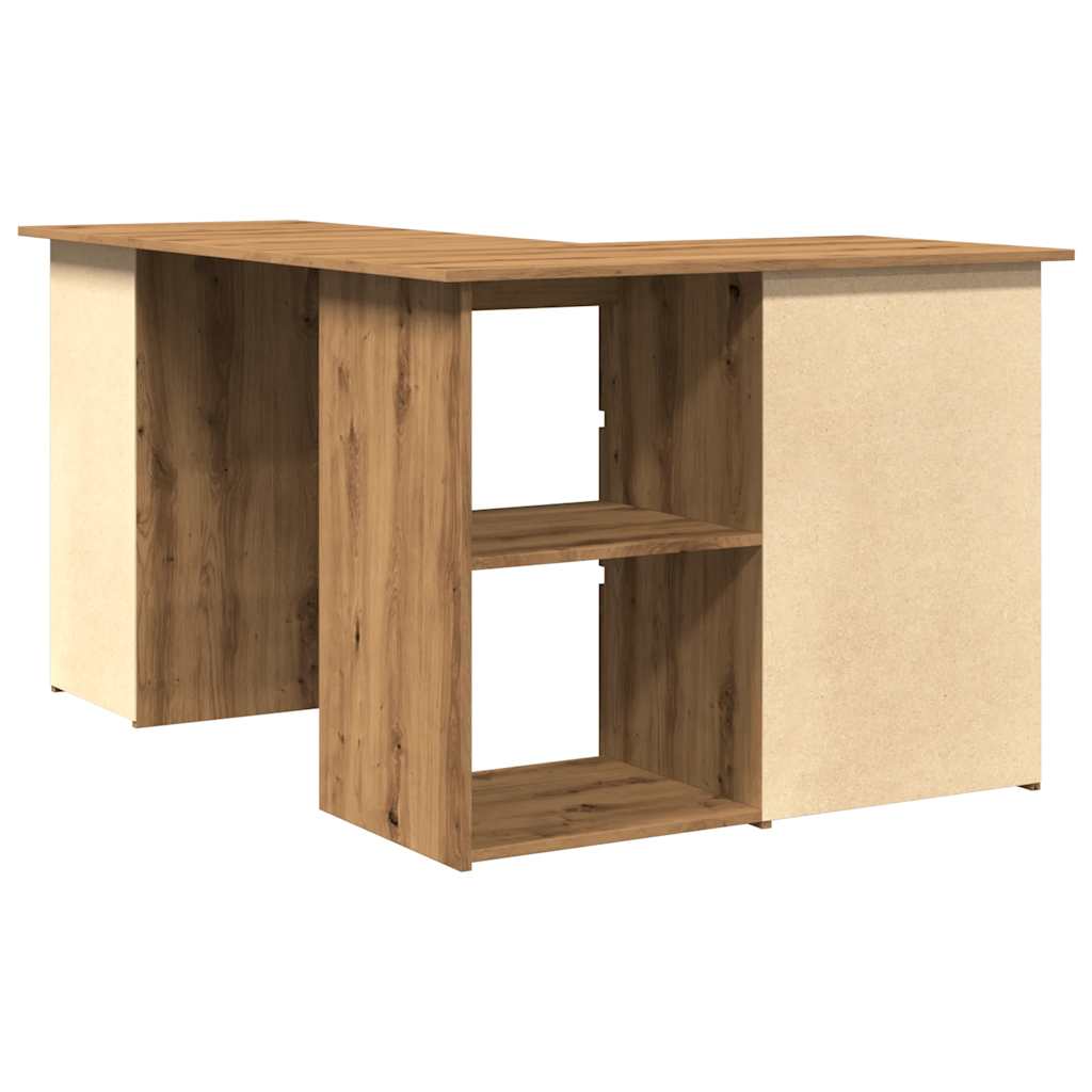 Corner Desk 145X100X76 Cm Engineered Wood