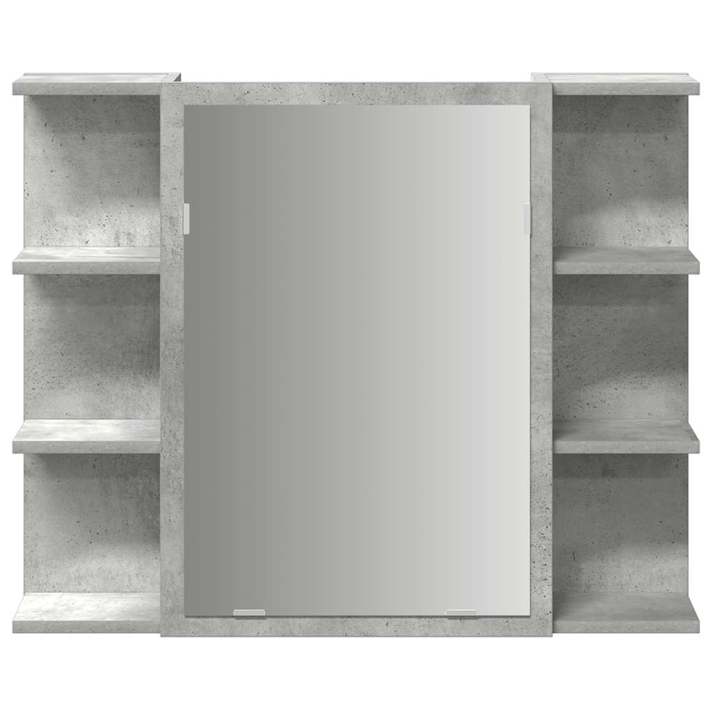 Bathroom Mirror Cabinet 80X20.5X64 Cm Engineered Wood