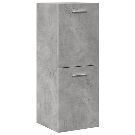 Bathroom Hanging Cabinet 30X30X80 Cm Engineered Wood