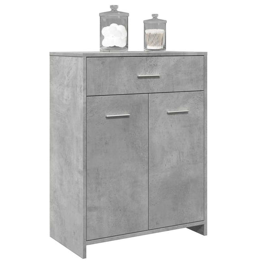 Bathroom Cabinet 60X33X80 Cm Engineered Wood